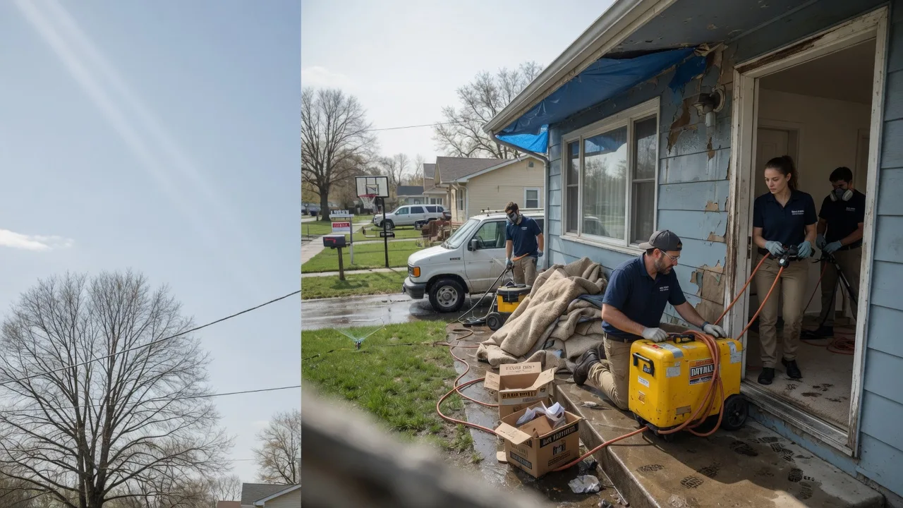 Basement Flood Cleanup in Balch Springs, TX near me